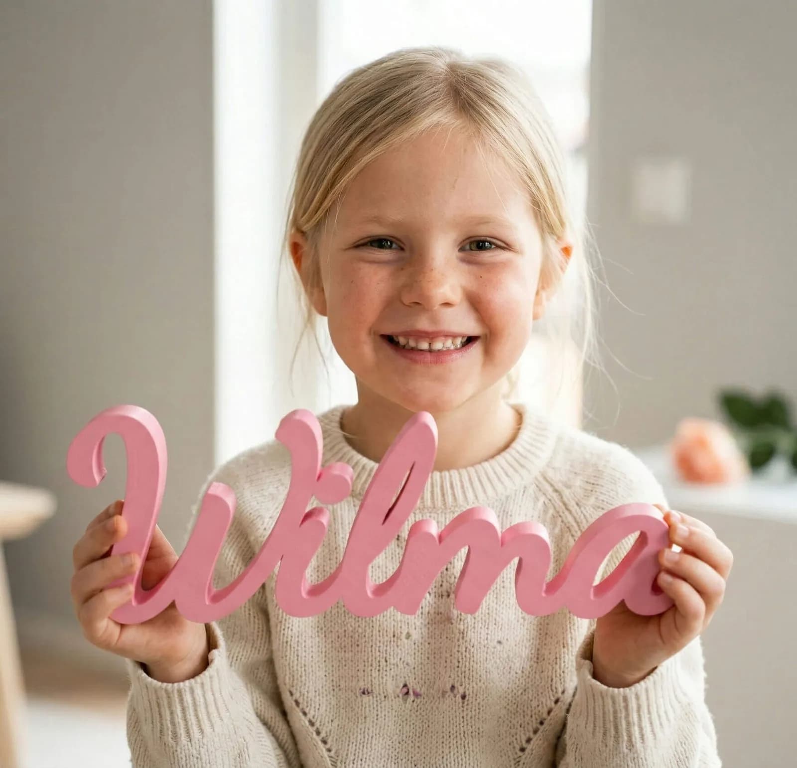 Personalized 3D Standing Nameplate!