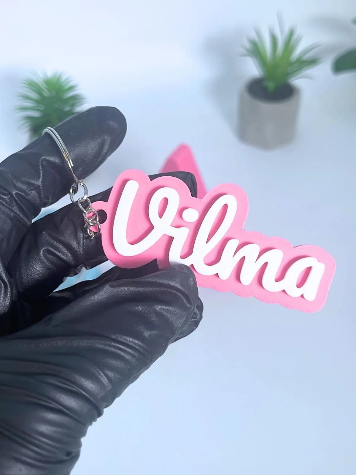 Personalized keychain with name – colorful and unique!